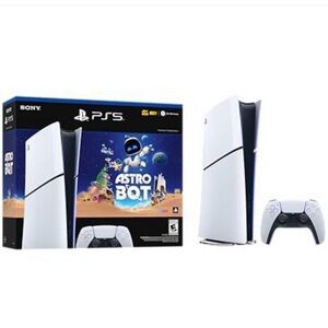 Sony PS5 Console with DualSense - White and Black